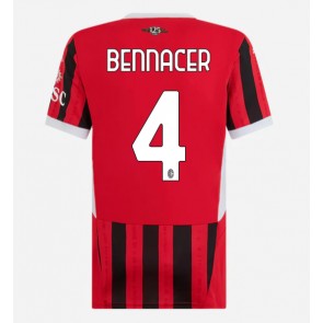 AC Milan Ismael Bennacer #4 Hjemmebanetrøje Dame 2024-25 Kort ærmer